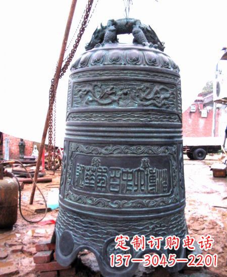 泰安精美历久弥新的青铜钟雕塑