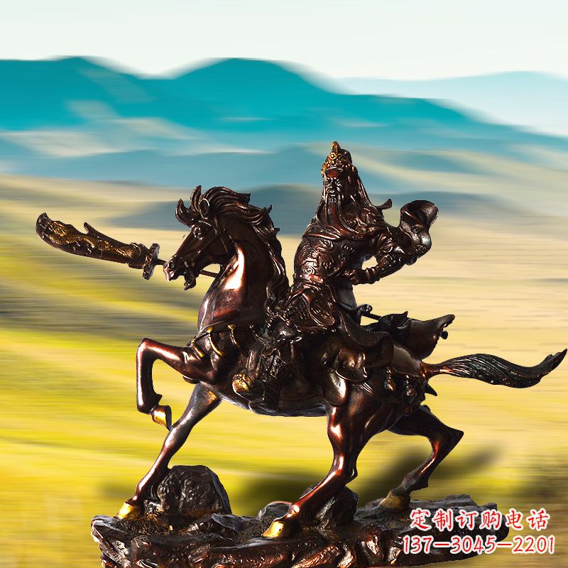 泰安中领雕塑:关公铜雕,永不褪色的传奇