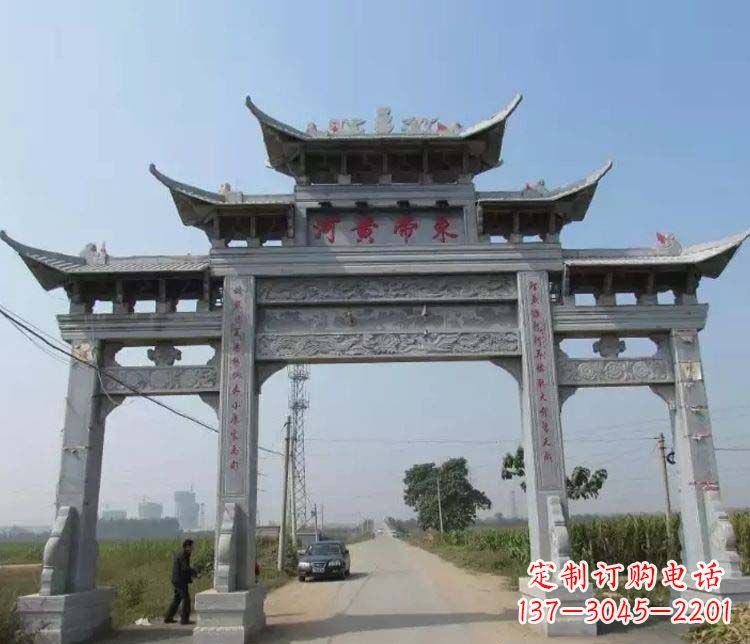 泰安精品牌坊石雕,令您赞叹不已