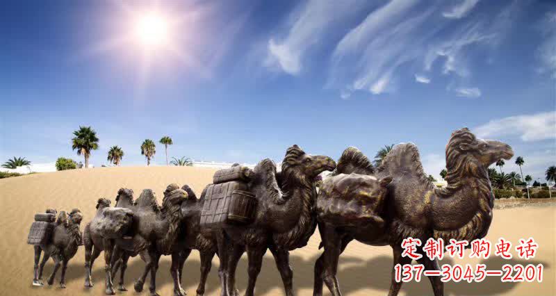 泰安中领雕塑沙漠骆驼铜雕制作工艺与定制标准