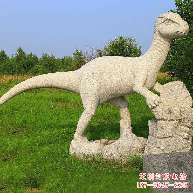 泰安雕刻恐龙的砂岩艺术