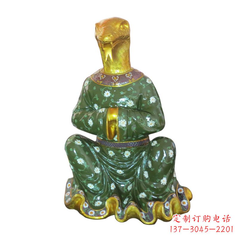 泰安独特的彩绘生肖雕塑