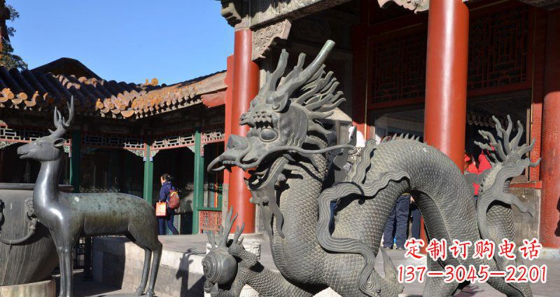 泰安神龙青铜神兽铜雕