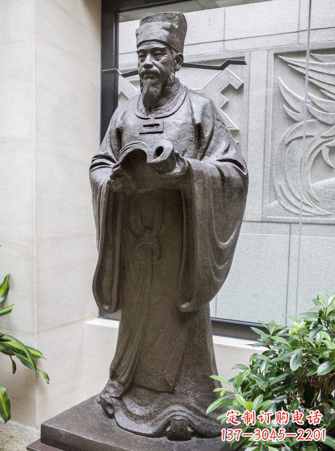 泰安精美沈括古代人物铜雕