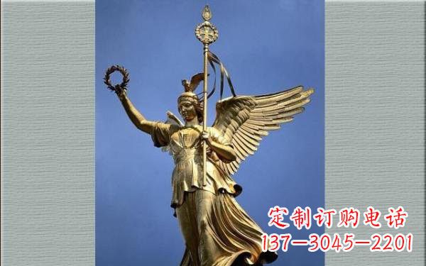 泰安优雅的胜利女神铜雕