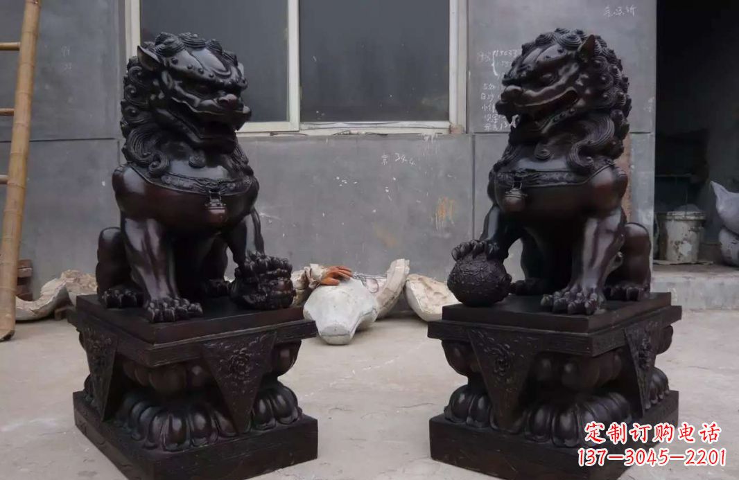 泰安中领雕塑狮子雕塑,超精致的铜雕艺术