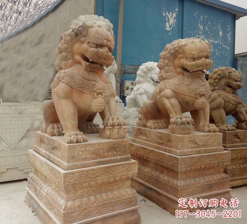 泰安专业定制狮子雕塑,高品质打造艺术精品