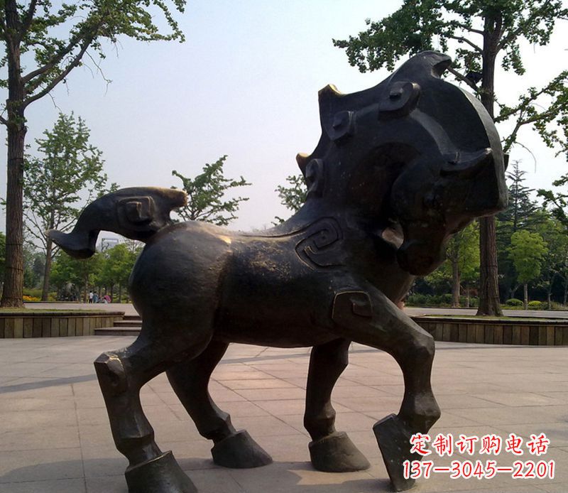 泰安中领雕塑的十二生肖铜雕塑是一款独具特色的…
