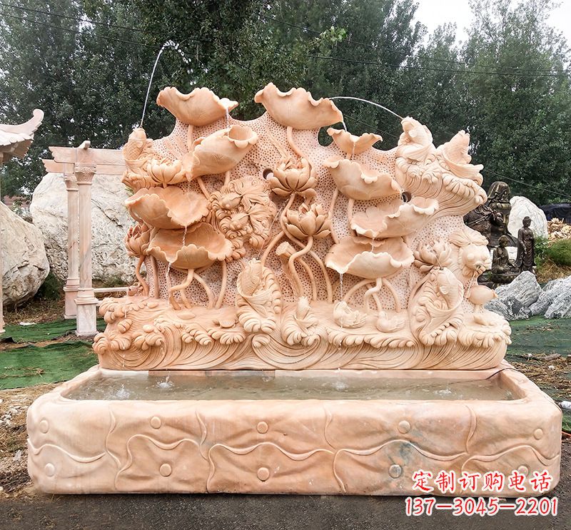泰安石材雕塑喷泉