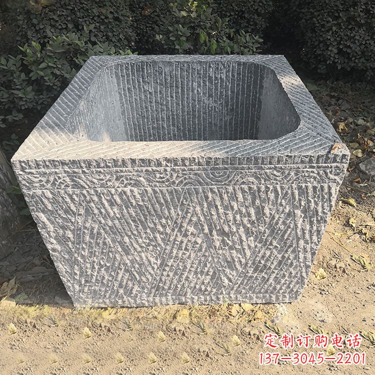 泰安精致石雕水槽,融合精美工艺
