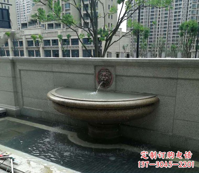泰安精美高雅的喷泉雕塑