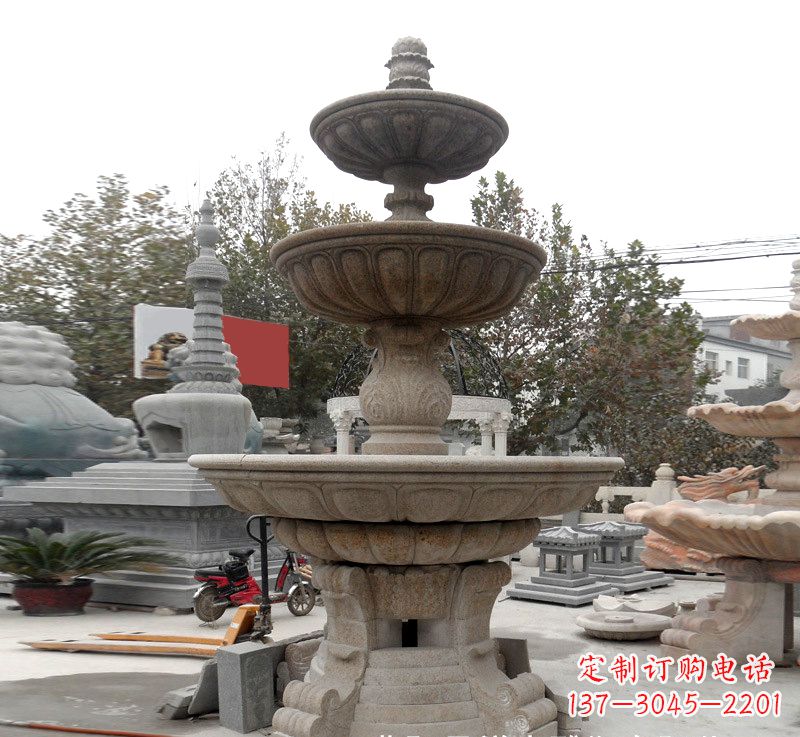 泰安钵式喷泉雕塑,精美装饰您的家园