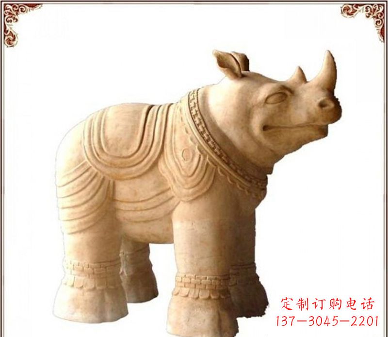泰安中领雕塑：精致的水牛雕塑