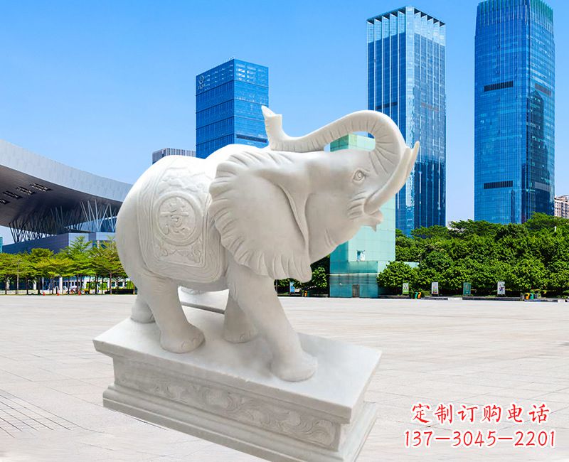 泰安高品质大象喷泉雕塑