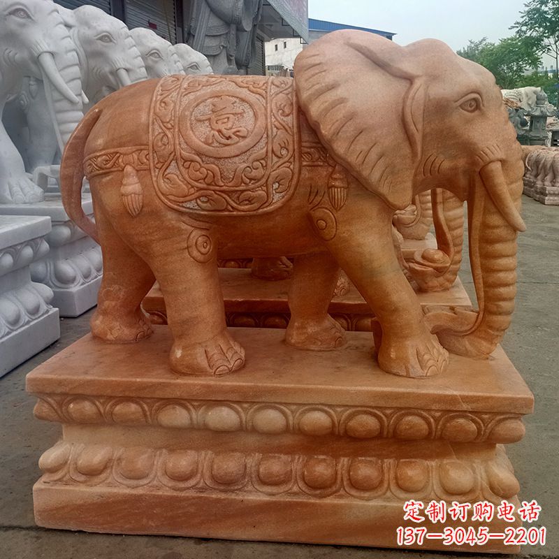 泰安大象雕塑,深邃而神秘
