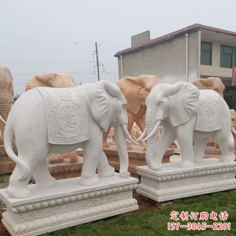 泰安精美大象雕塑,让你镇宅更加靓丽