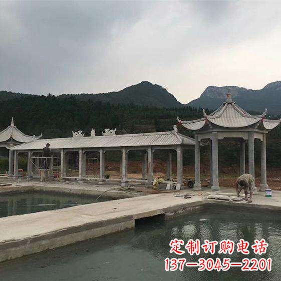 泰安多功能石雕长廊雕塑