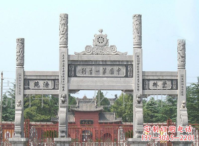 泰安灵秀艺术——领雕塑牌坊雕塑