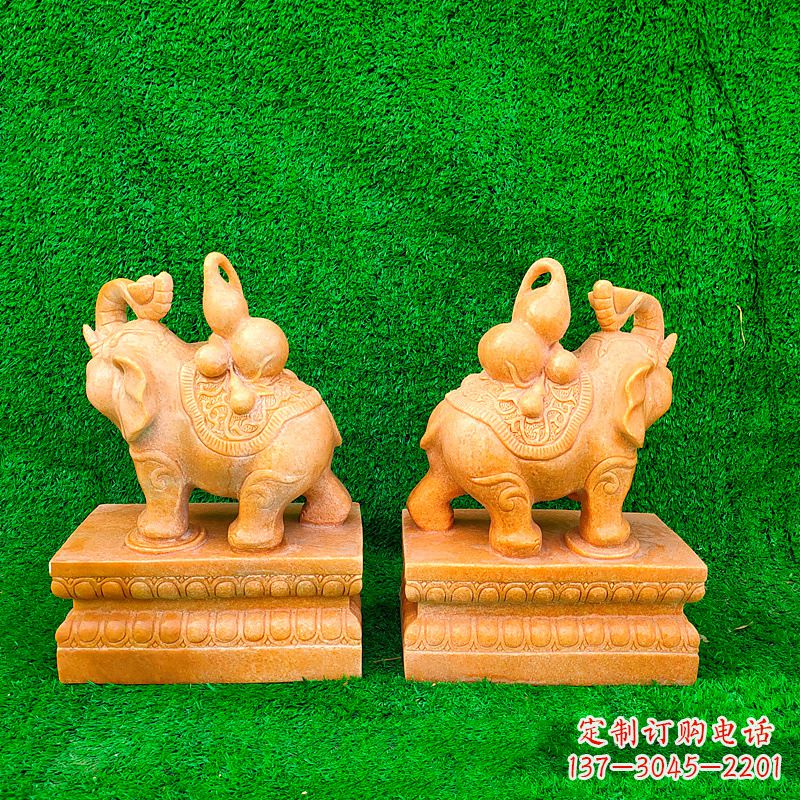 泰安精美大象雕塑,点缀美好家园
