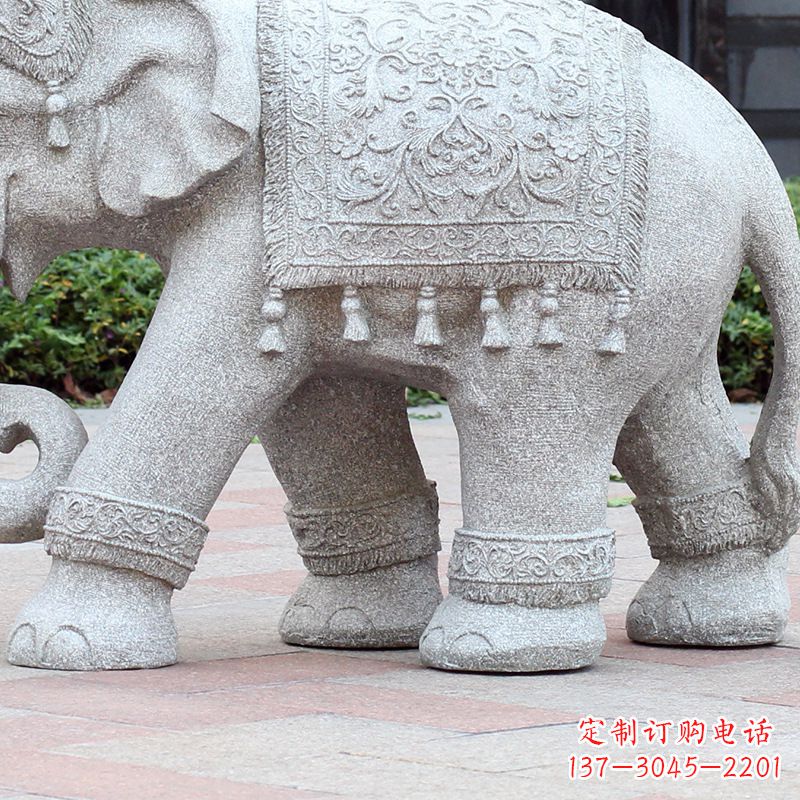 泰安大象雕塑——纪念珍贵的时光