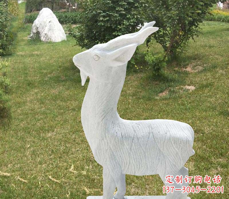 泰安石雕动物羊雕塑