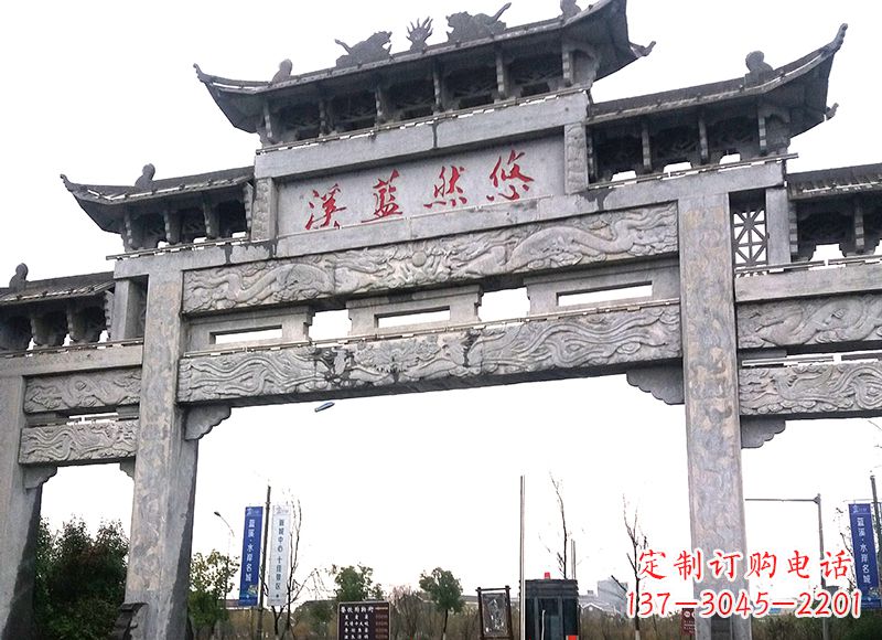 泰安中领雕塑-最优质的牌坊雕塑定制