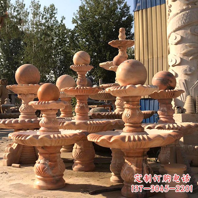 泰安风水球雕塑,给你无限的祝福