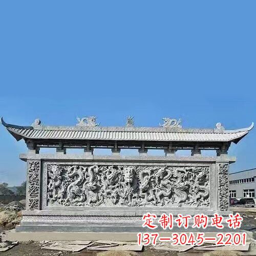 泰安石雕浮雕影壁塑——高雅时尚的室内艺术装饰
