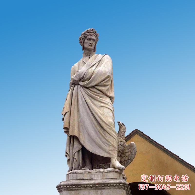 泰安纪念伽利略的圆润雕塑