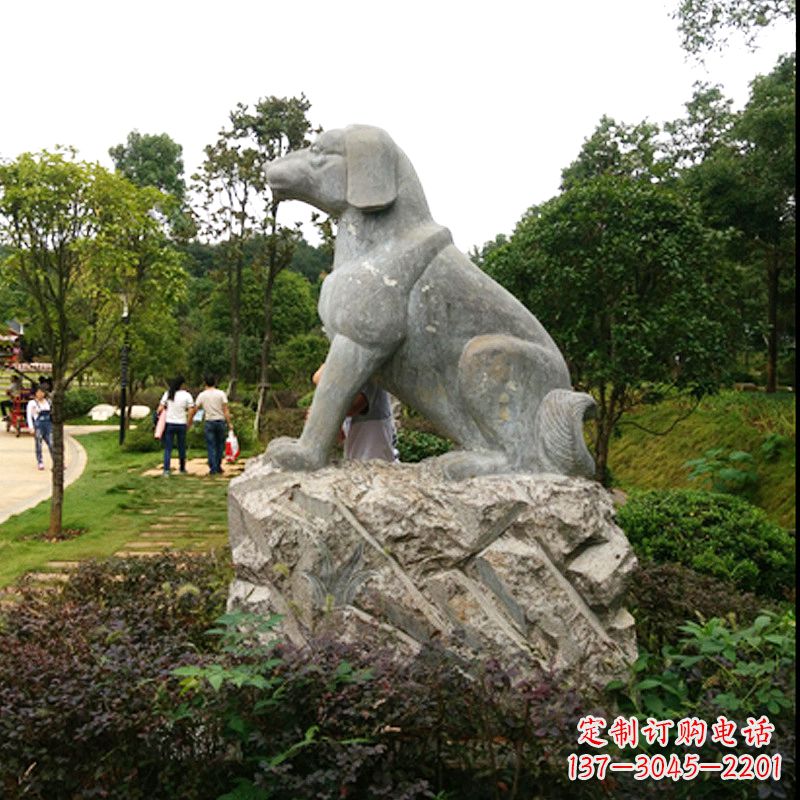 泰安中领雕塑狗公园动物雕塑摆件