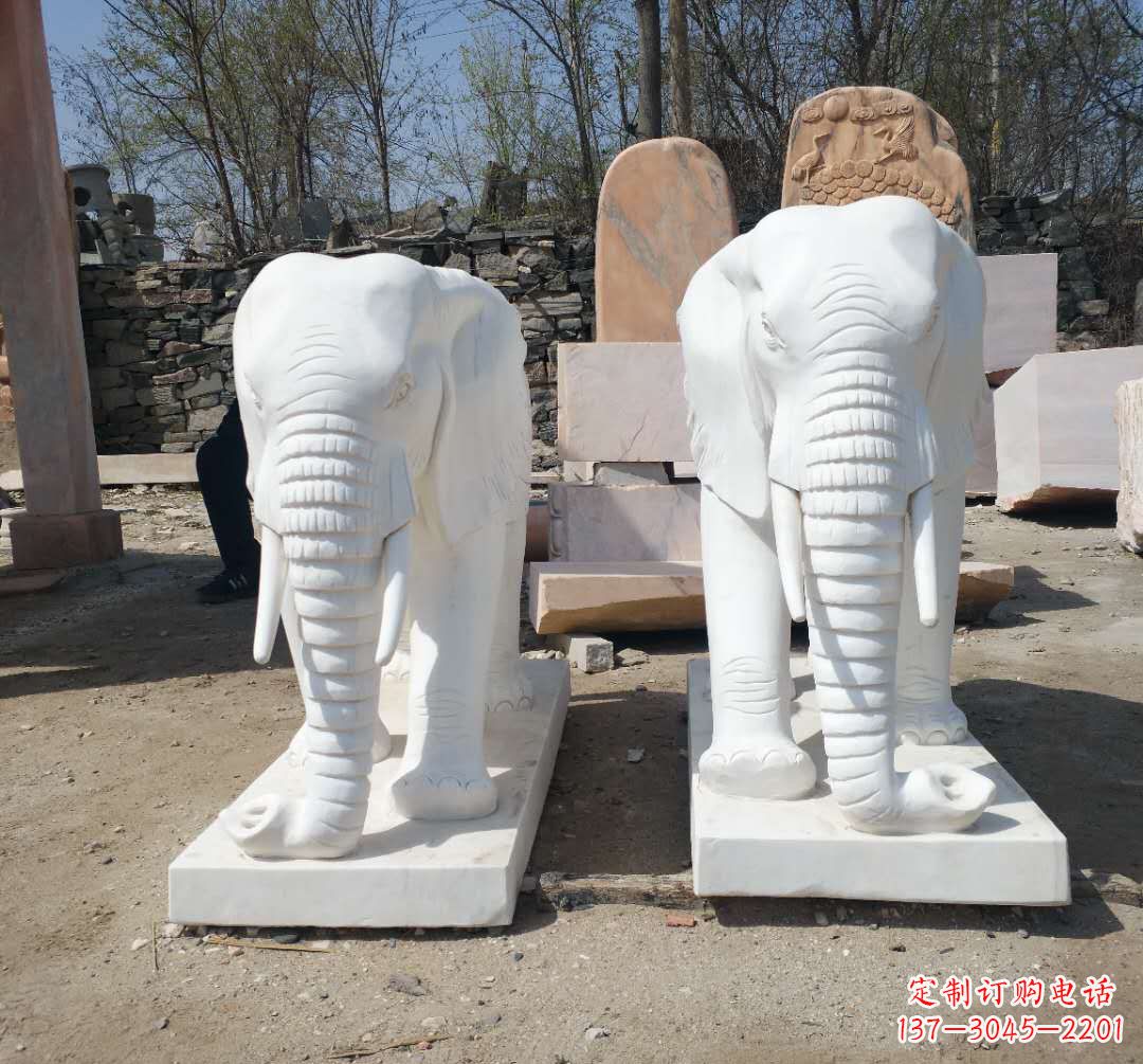 泰安精美大象雕塑,提升家居装饰氛围