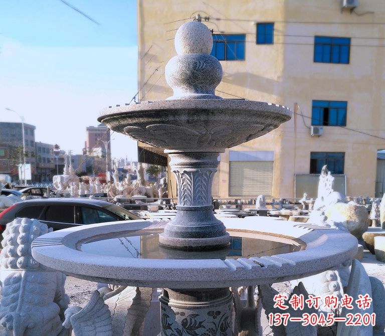 泰安雕塑虎头喷泉,激发您的想象力