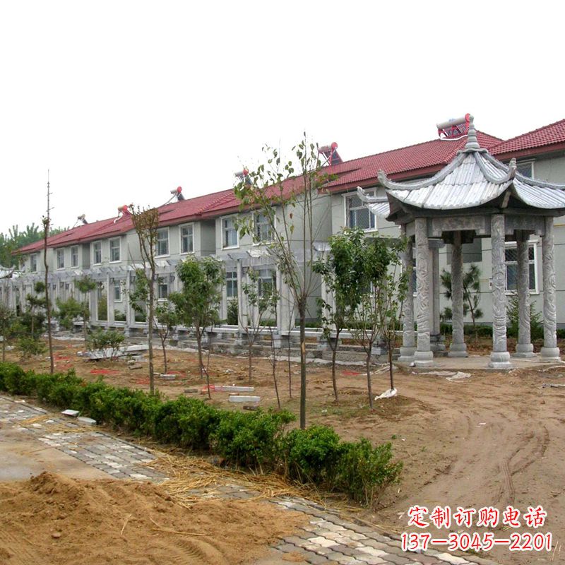 泰安中领雕塑打造精美凉亭雕塑