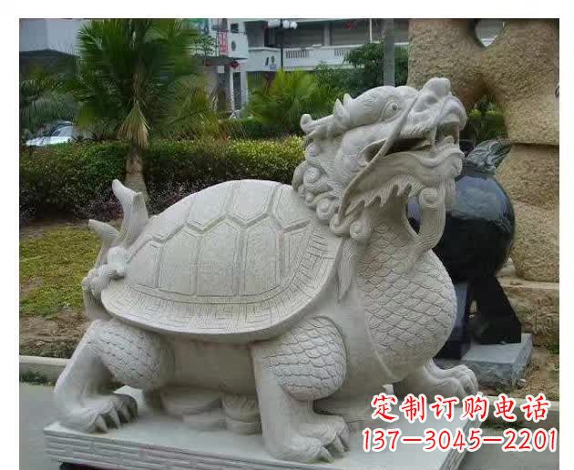 泰安石头雕刻的动物雕塑