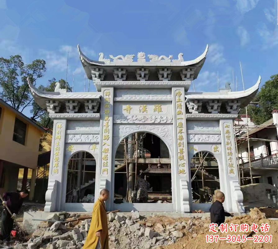 泰安西安中领雕塑:高端定制牌坊雕塑