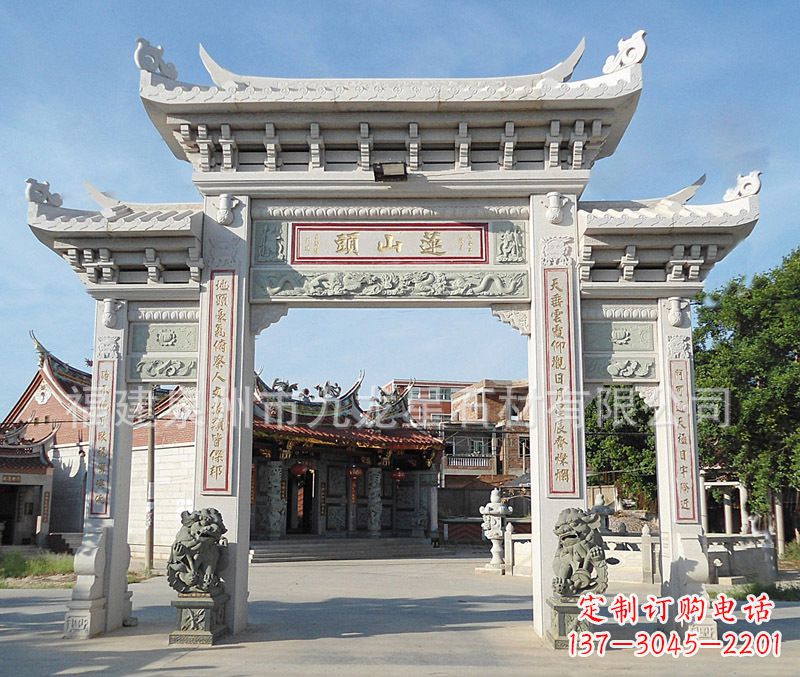 泰安石雕牌坊雕塑——以艺术记录特别瞬间