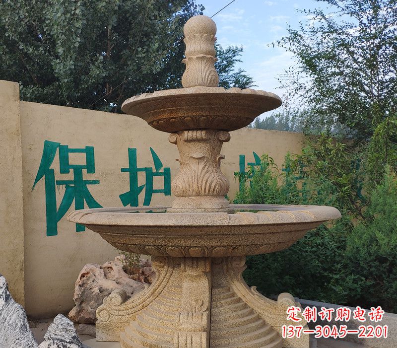 泰安石雕喷泉鸿祥