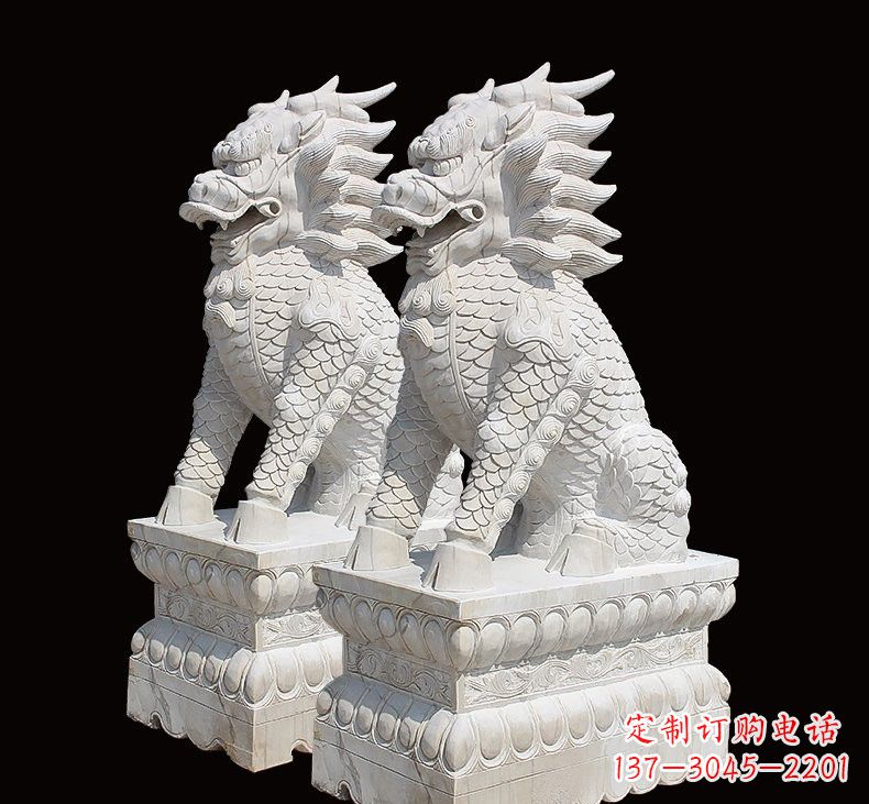 泰安中领雕塑推出麒麟雕塑一对