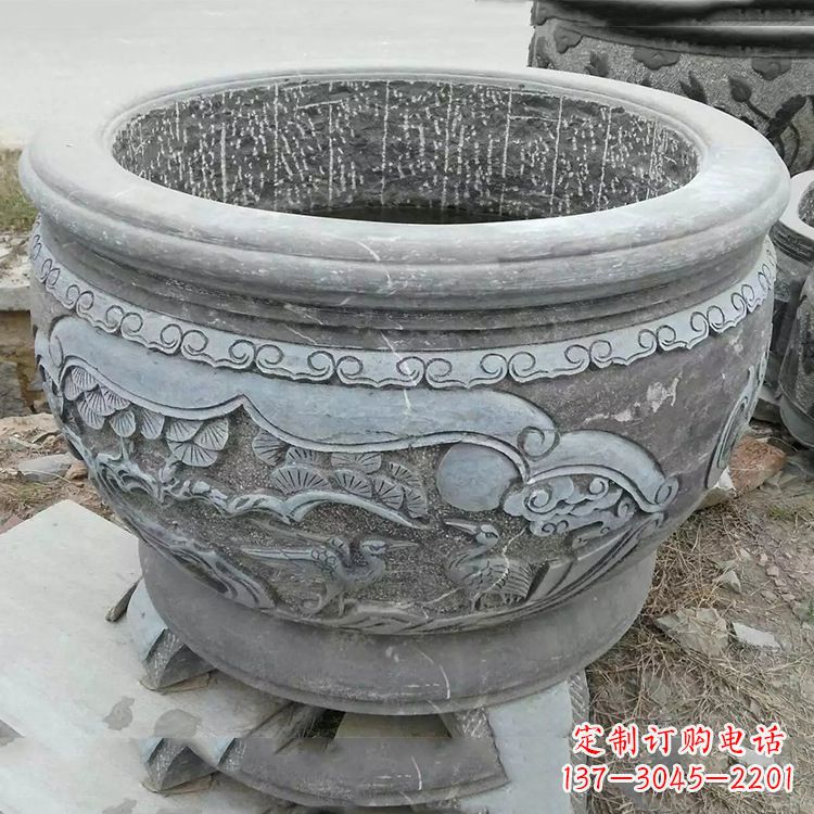 泰安石刻园林鱼缸