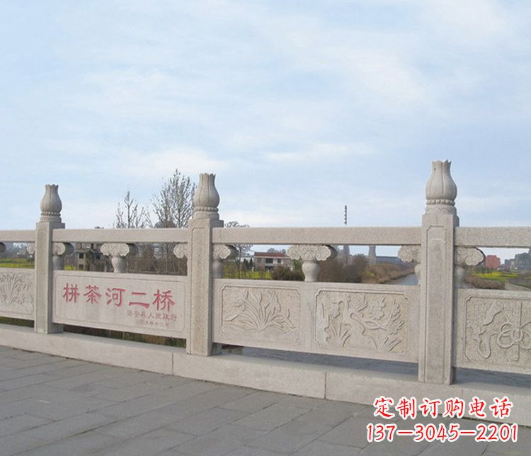 泰安石栏板景区石雕