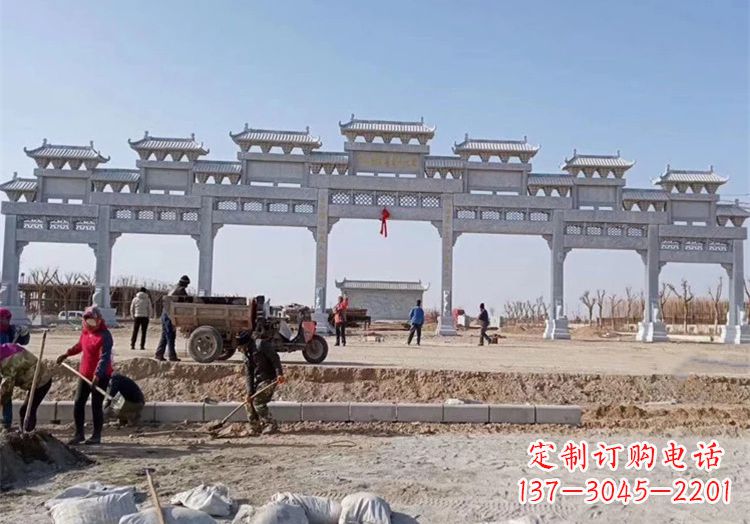 泰安石牌坊九楼