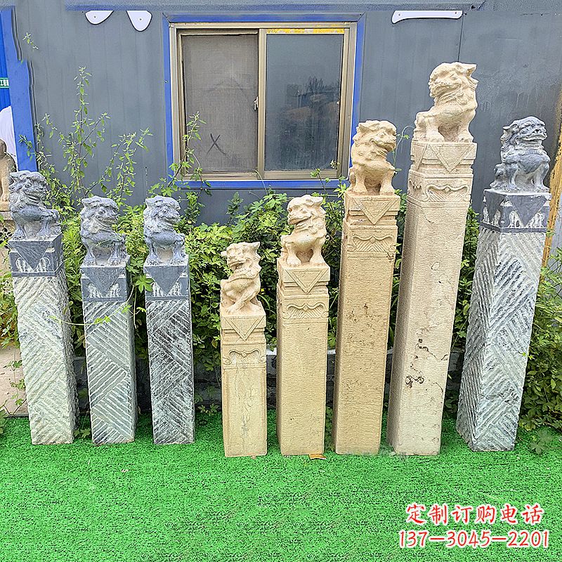 泰安拴马桩狮子