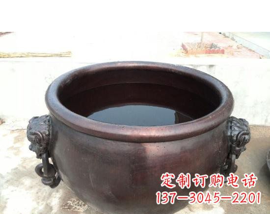 泰安水缸寺庙铜雕