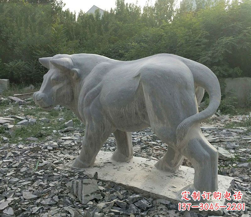 泰安水牛雕公园动物雕塑