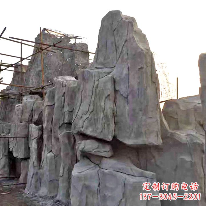 泰安水泥塑石假山雕塑