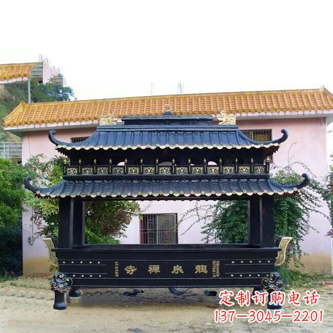 泰安寺庙宗祠香炉雕塑