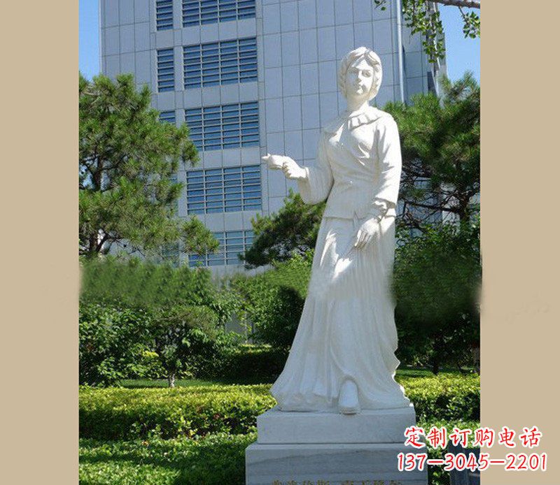 泰安提灯天使弗洛伦斯·南丁格尔石雕