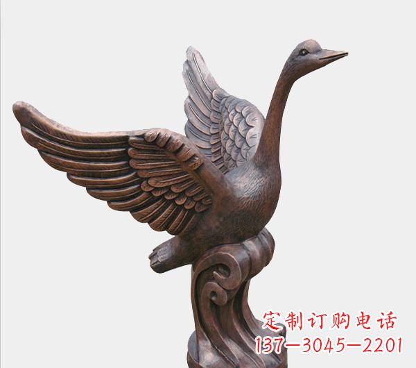 泰安天鹅锻铜雕塑