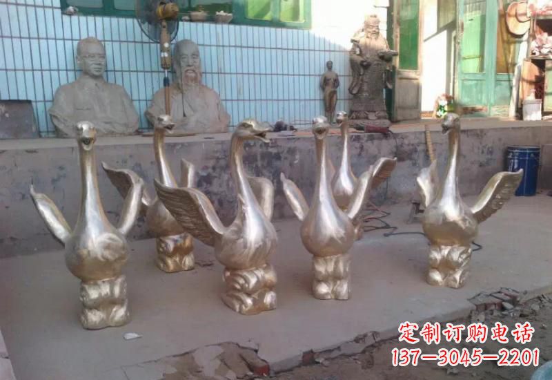 泰安天鹅喷泉雕塑