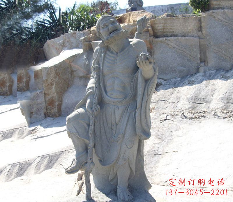 泰安铁拐李八仙雕塑